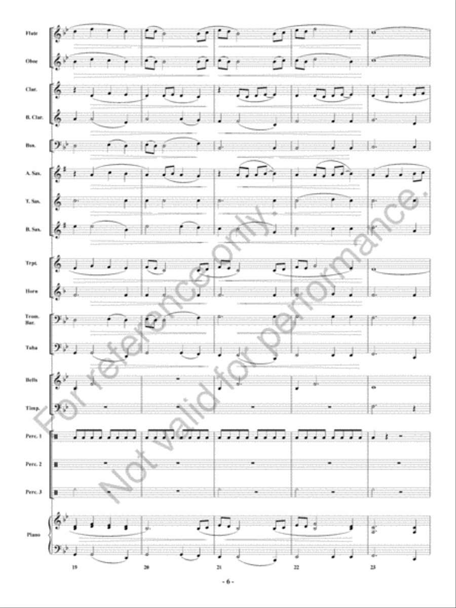 Daydreams Concert Band scores gallery preview page 7
