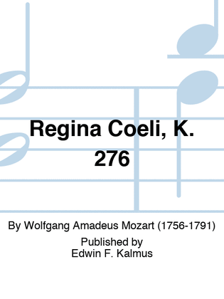 Regina Coeli, K. 276