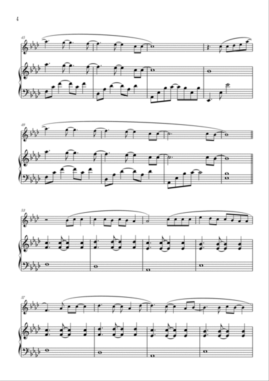 All Of Me All Of Me Violin Solo scores gallery preview page 4
