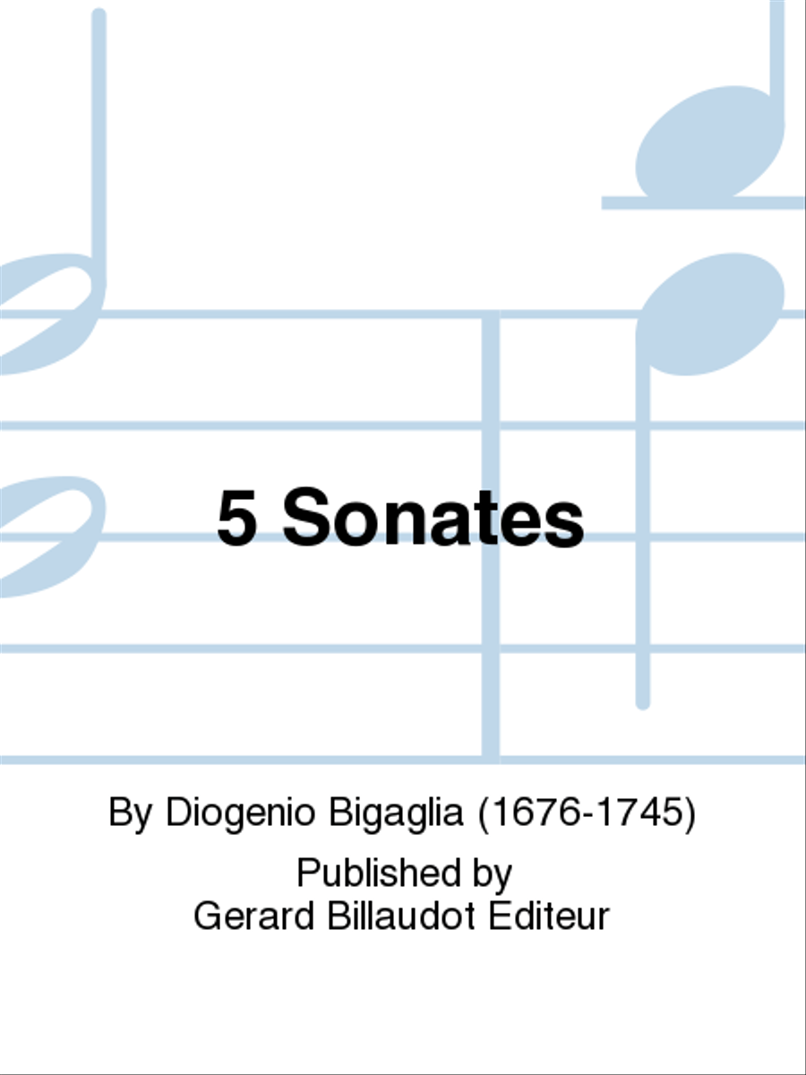 5 Sonates School and Community scores gallery preview page 1