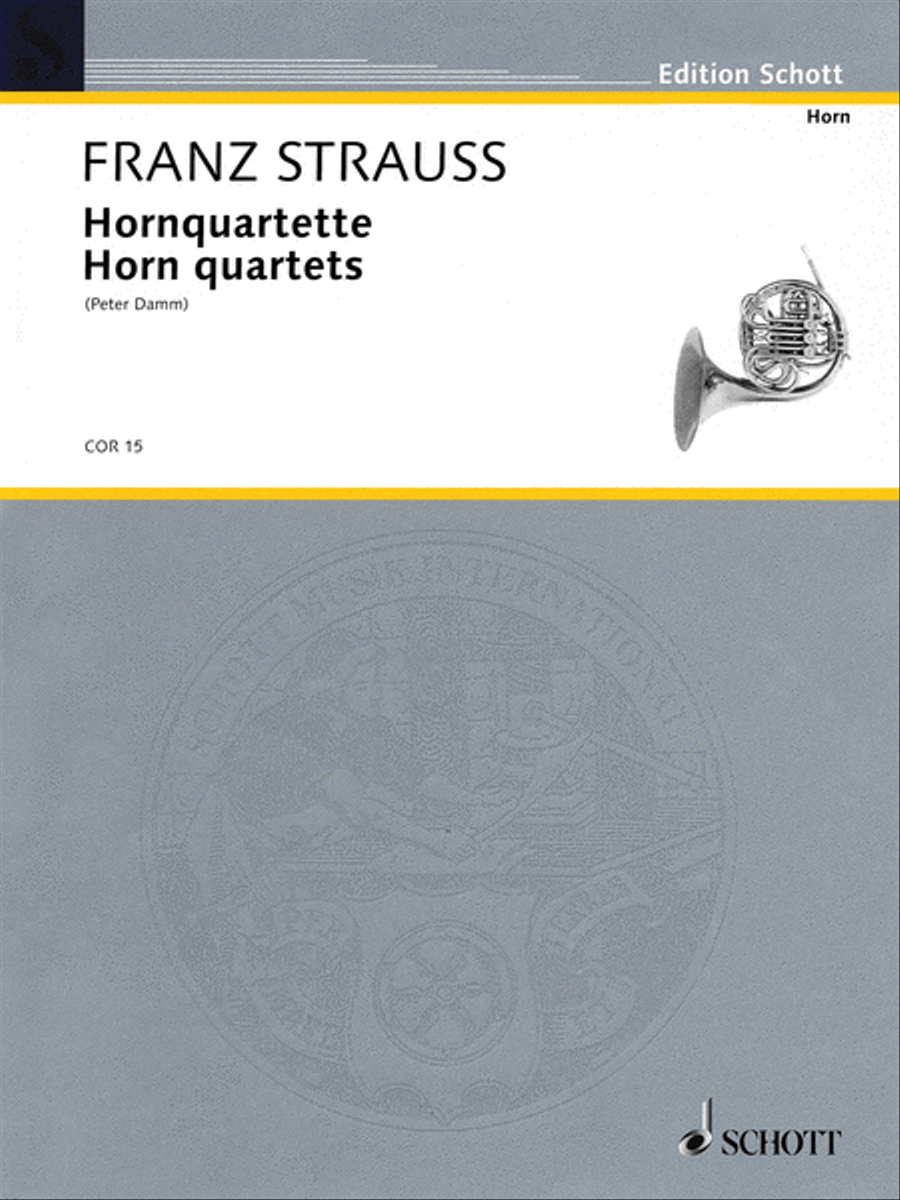Horn Quartets Horn scores gallery preview page 1