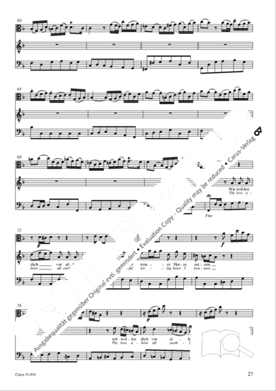 Lord God, thy praise we sing (Herr Gott, dich loben wir) ATB scores gallery preview page 28