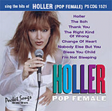 Holler: Pop Female Pocket Songs (Karaoke CDG) image number null