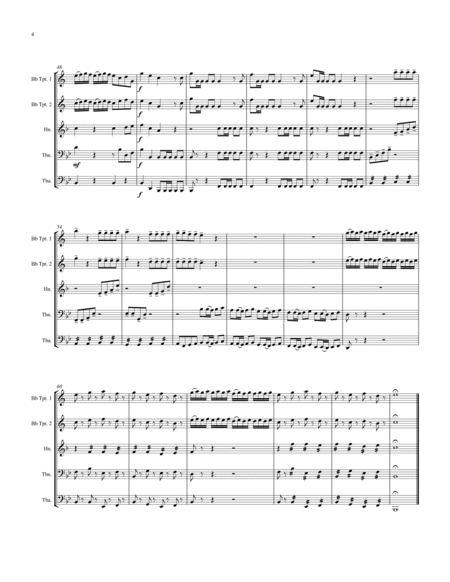 Concerto for Two Trumpets, Mvt 1