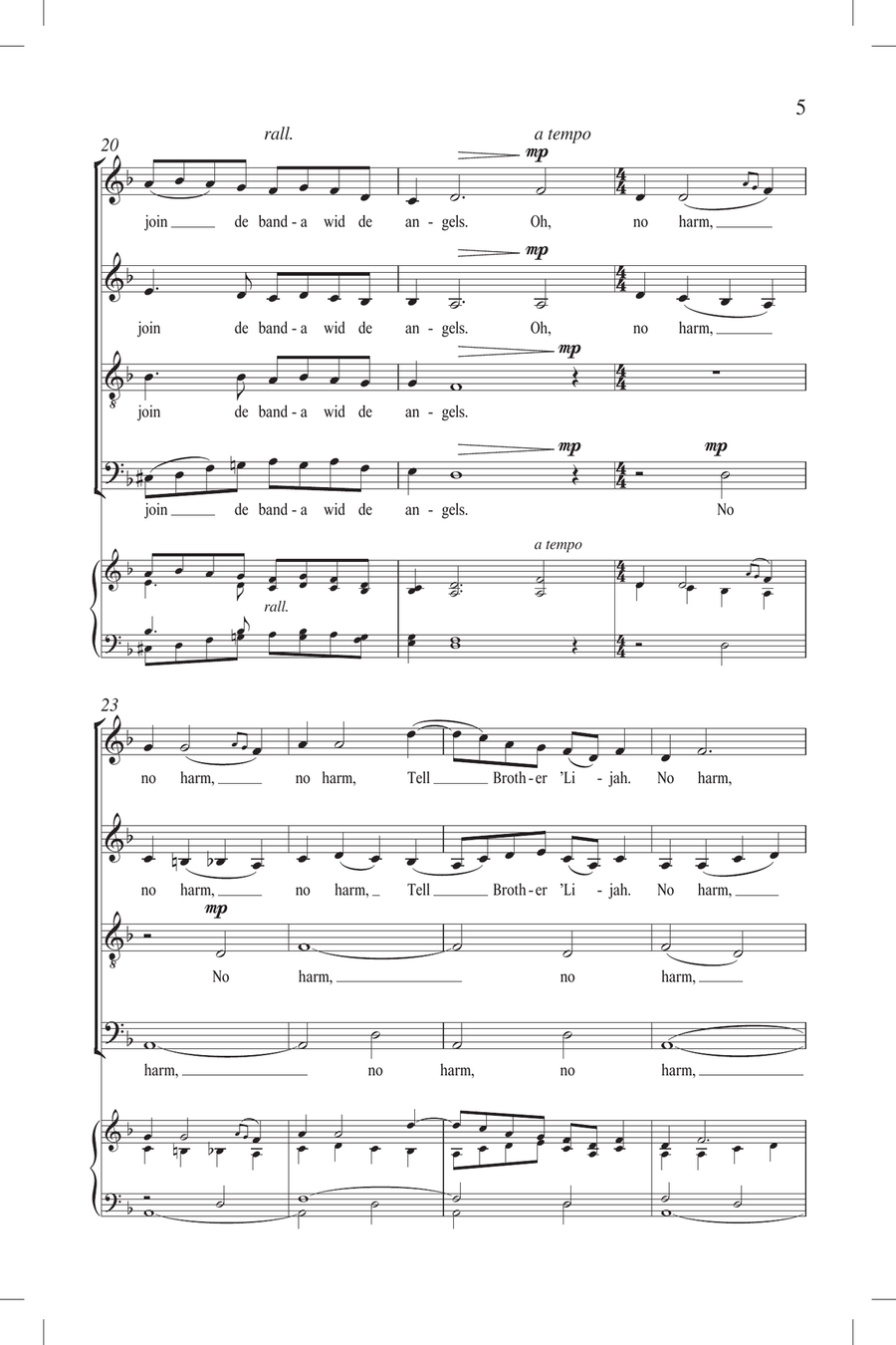 Poor Mourner Got a Home at Last Divisi scores gallery preview page 4