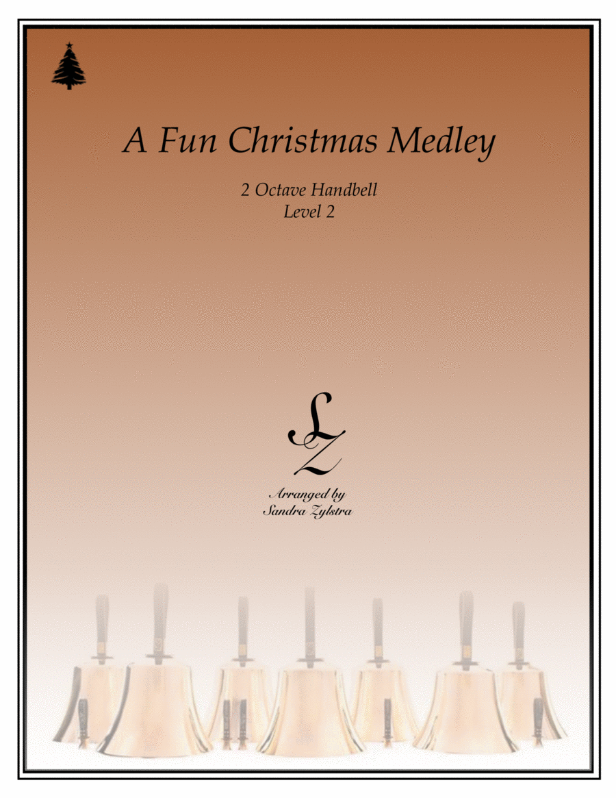 A Fun Christmas Medley (2 octave handbells) 2-Octaves scores gallery preview page 1