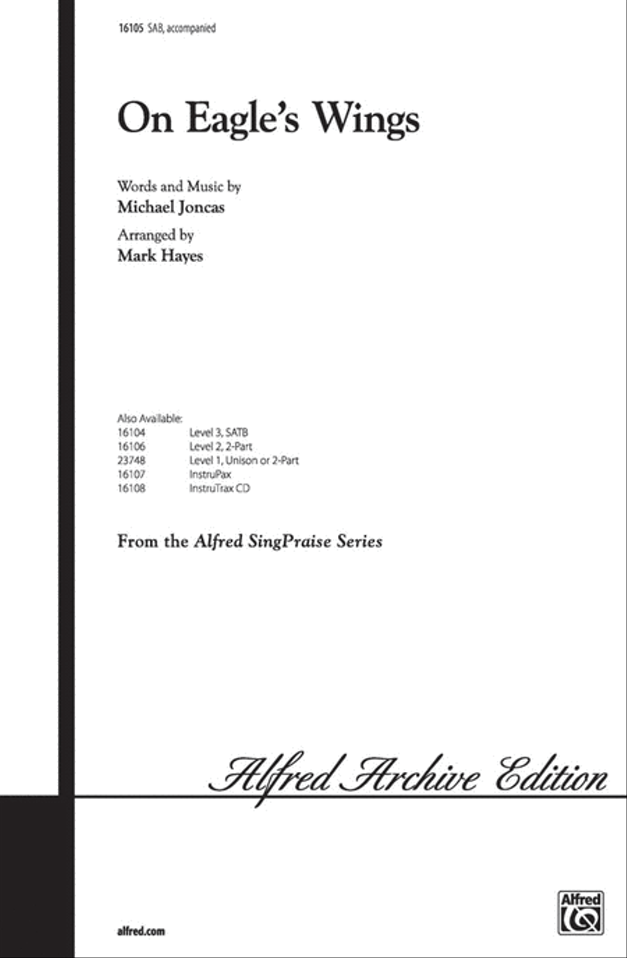 On Eagle's Wings On Eagle's Wings 3-Part scores gallery preview page 1