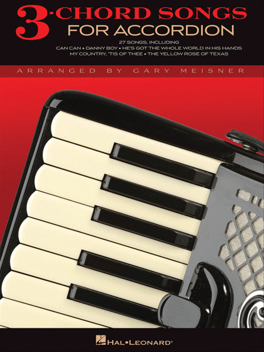 3-Chord Songs for Accordion Accordion scores gallery preview page 1