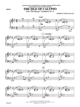 The Isle of Calypso (from The Odyssey (Symphony No. 2)): Piano Accompaniment