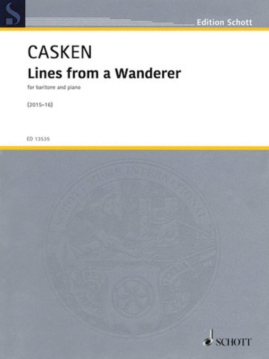 Lines from a Wanderer Voice Solo scores gallery preview page 1