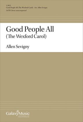 Book cover for Good People All (The Wexford Carol)
