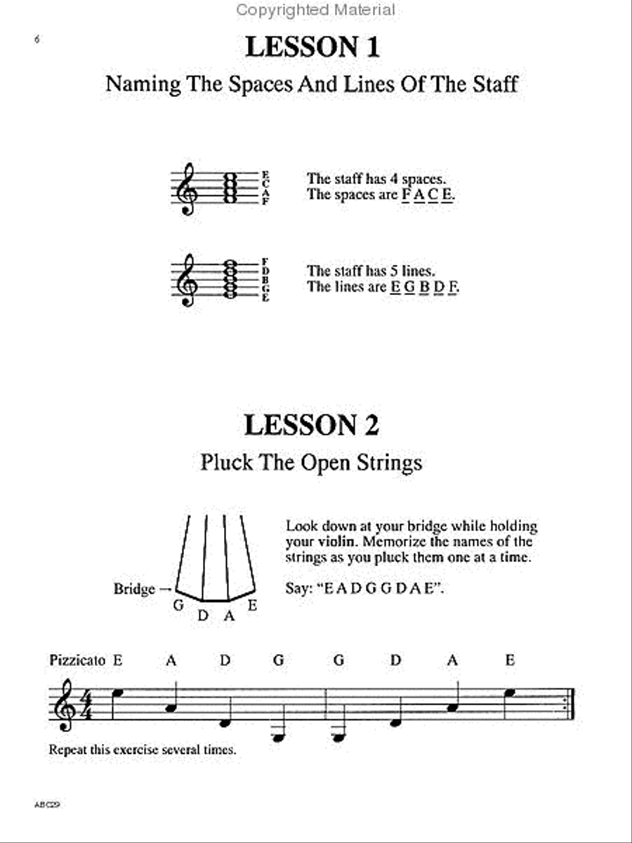 The ABCs of Violin: Anthology Edition Violin scores gallery preview page 4