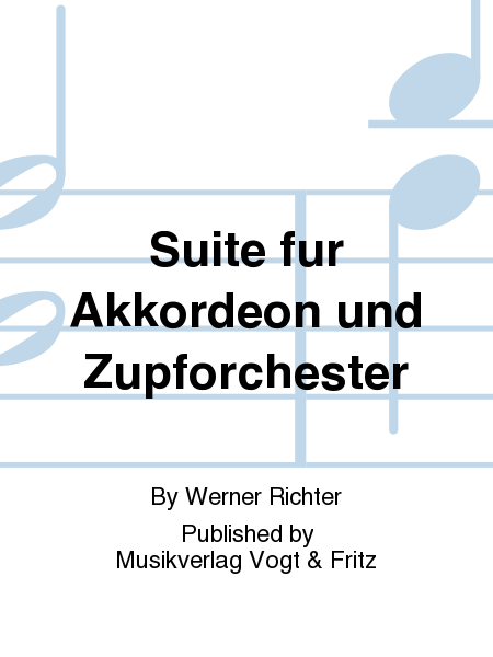 Suite fur Akkordeon und Zupforchester