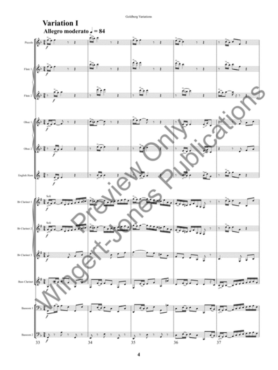 Goldberg Variations - Full Score