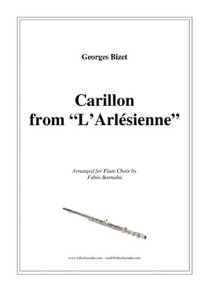 Carillon from "L'Arlesiénne" - for Flute Choir