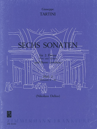 Book cover for 6 Sonatas Heft 2