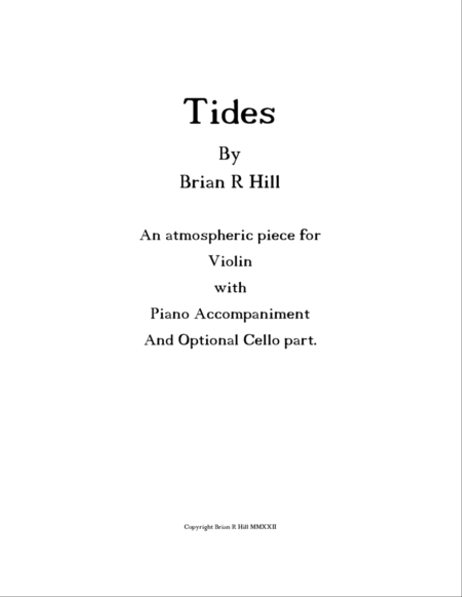 Tides Tides Piano Trio scores gallery preview page 2