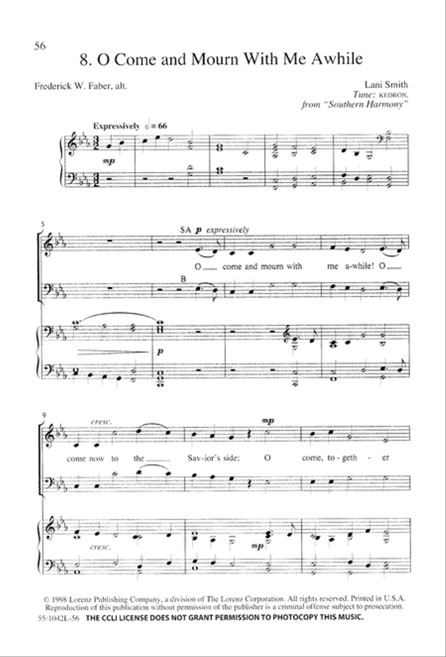 No Greater Love 3-Part scores gallery preview page 58
