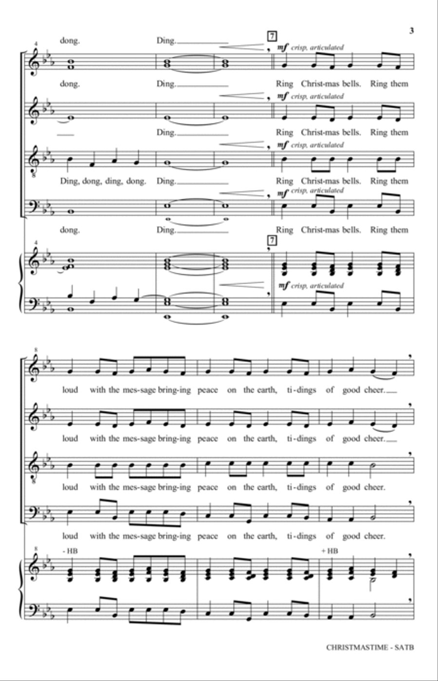 Christmastime 4-Part scores gallery preview page 2