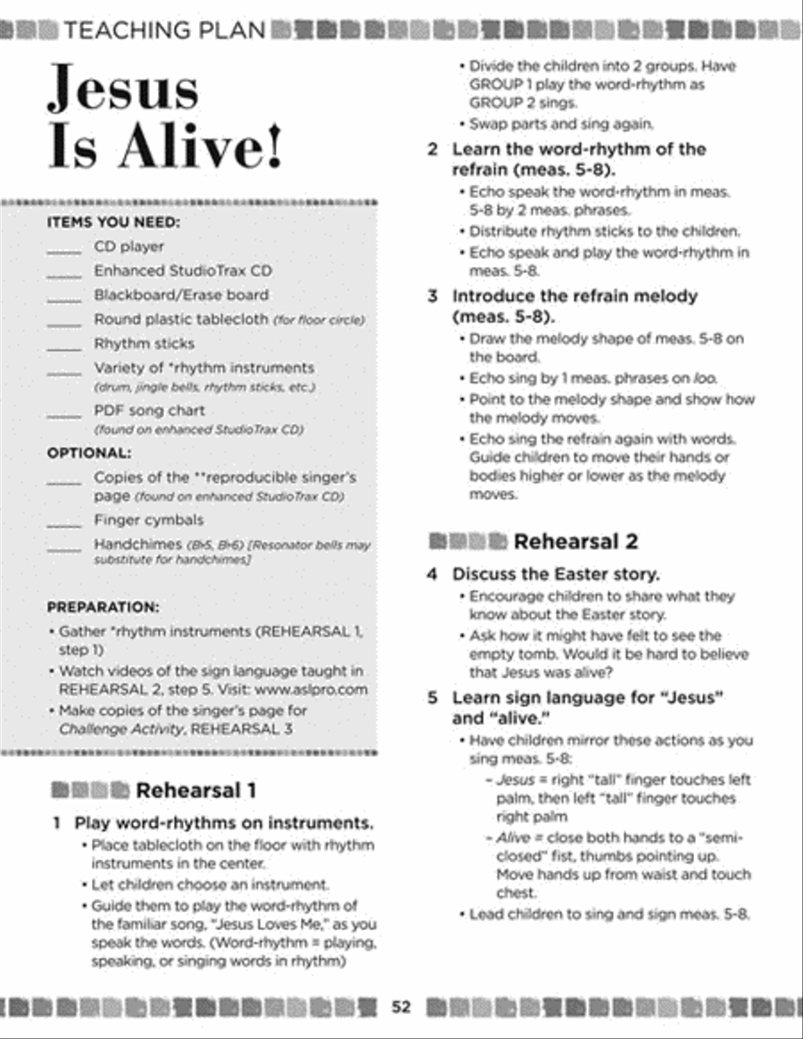 Sing and Celebrate 2! Sacred Songs for Young Voices Unison Choir scores gallery preview page 5