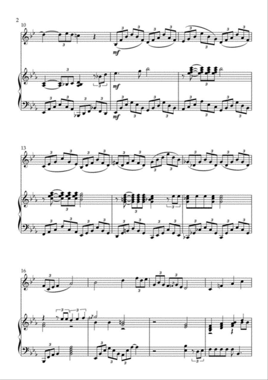 What A Wonderful World Horn scores gallery preview page 2