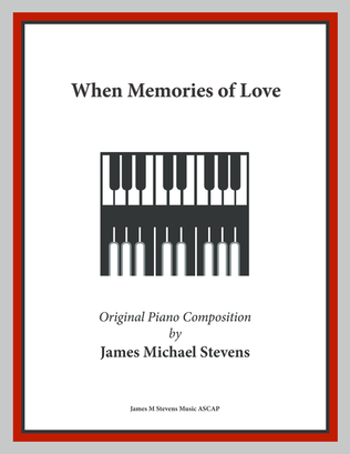 Book cover for When Memories of Love