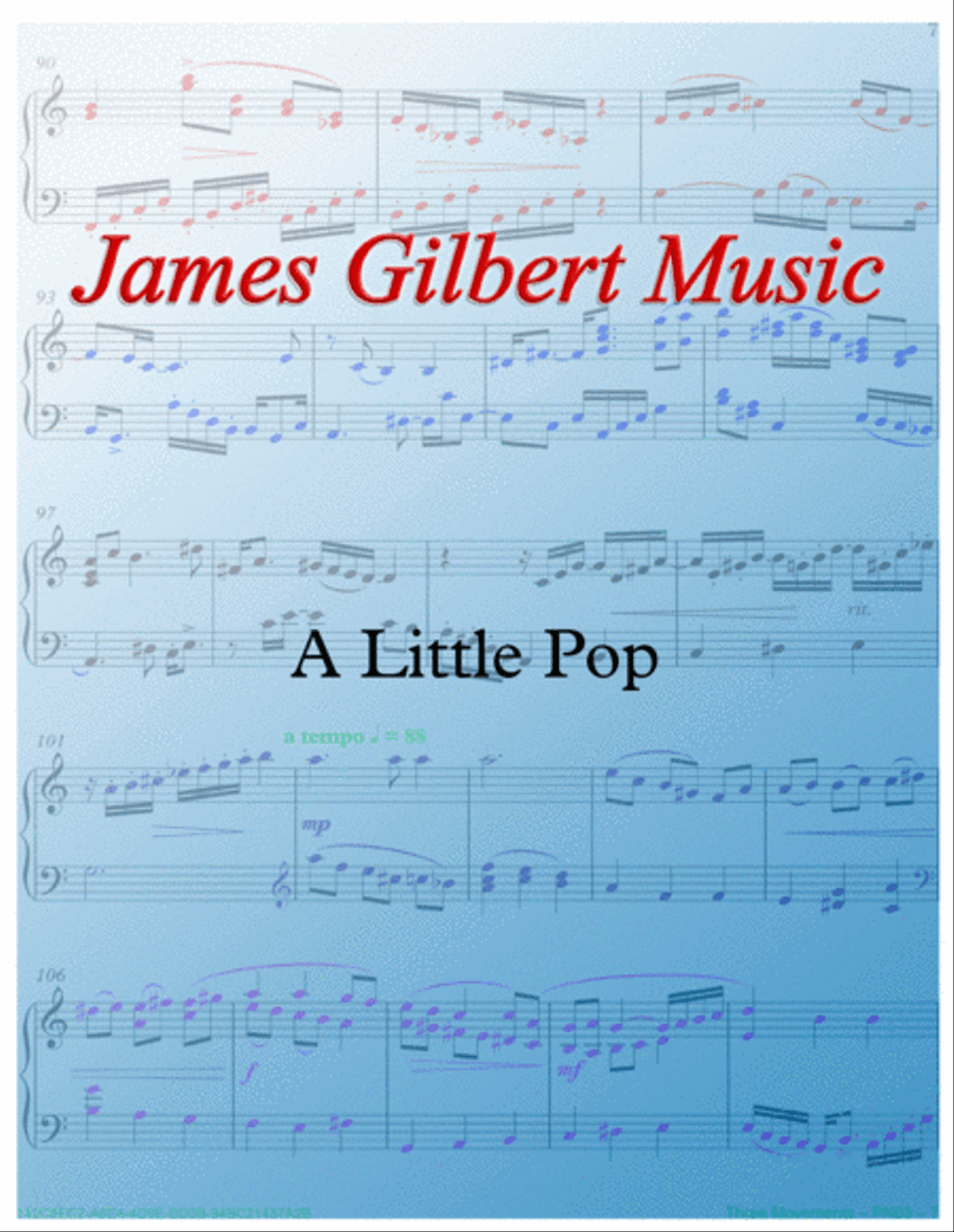 A Little Pop A Little Pop Piano Solo scores gallery preview page 1