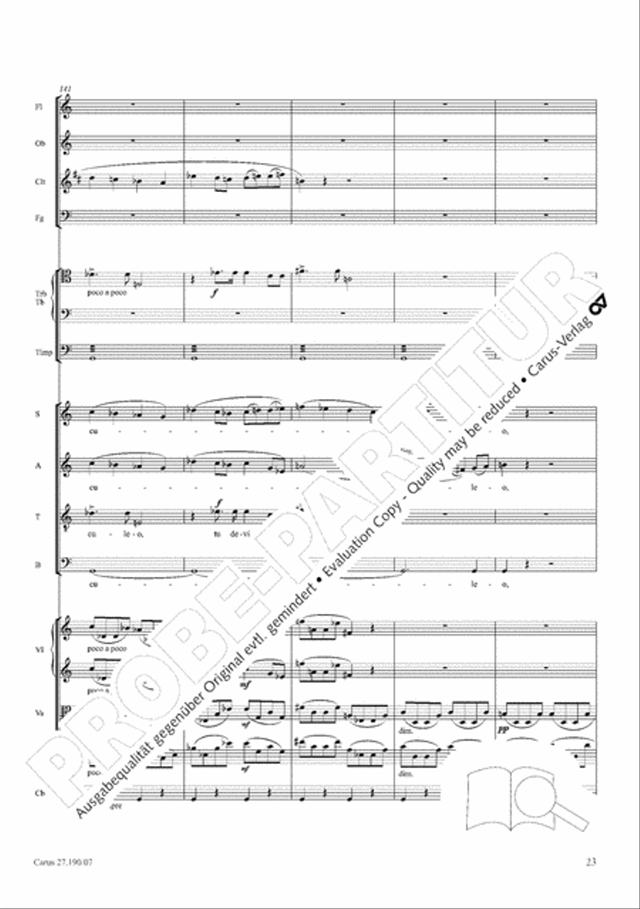 Te Deum 4-Part scores gallery preview page 31
