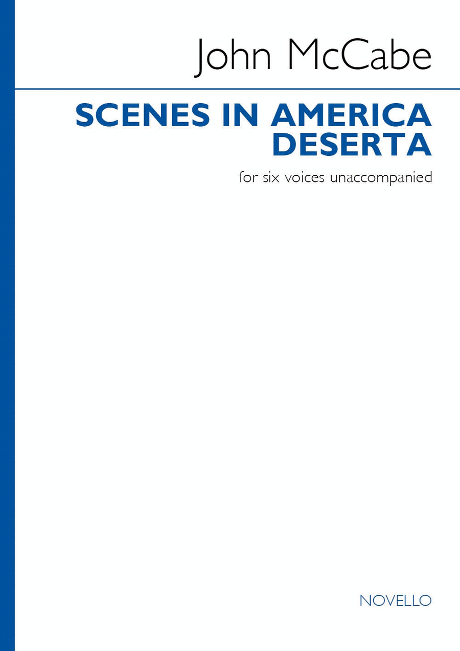 Scenes in America Deserta Choir scores gallery preview page 1