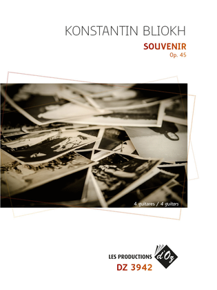 Book cover for Souvenir, Op. 45