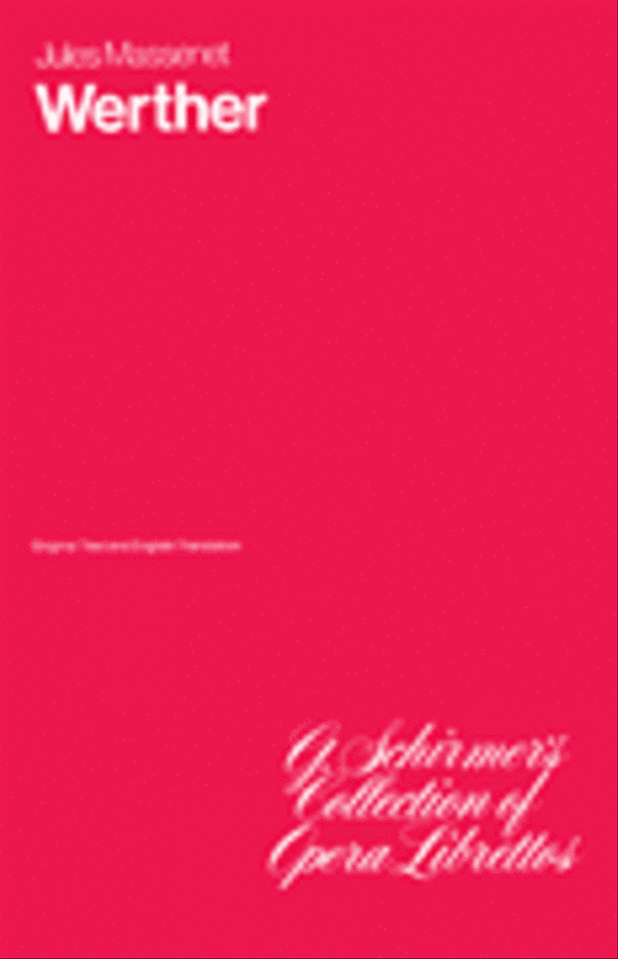 Werther Werther Voice scores gallery preview page 1