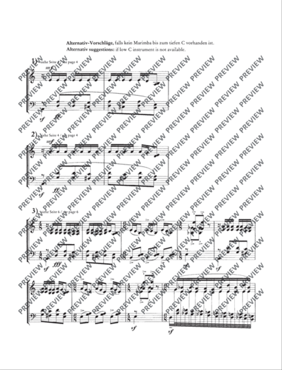 Dream of the Cherry Blossoms Marimba scores gallery preview page 10
