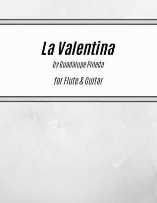 Book cover for La Valentina
