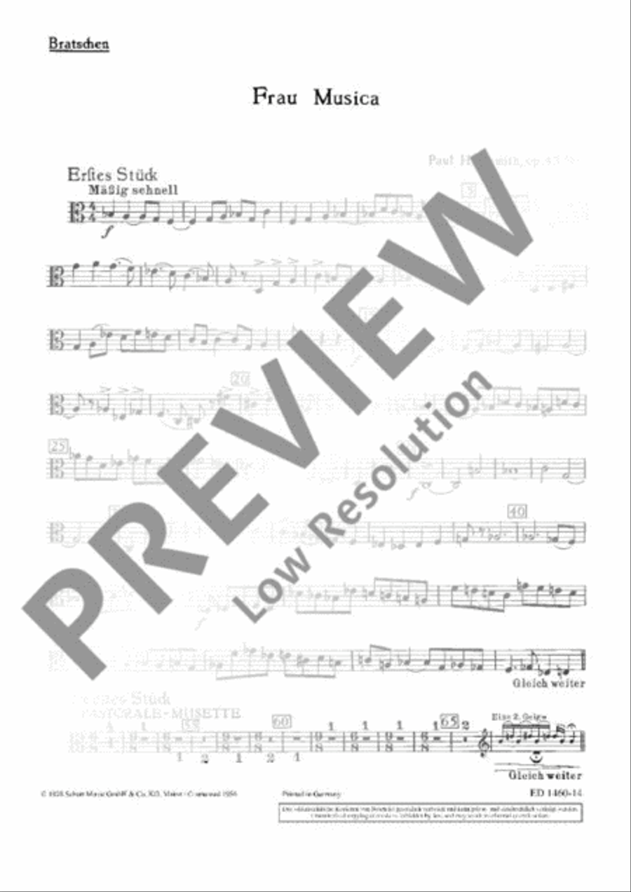 Frau Musica Viola scores gallery preview page 2