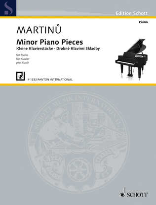 Book cover for Minor Piano Pieces