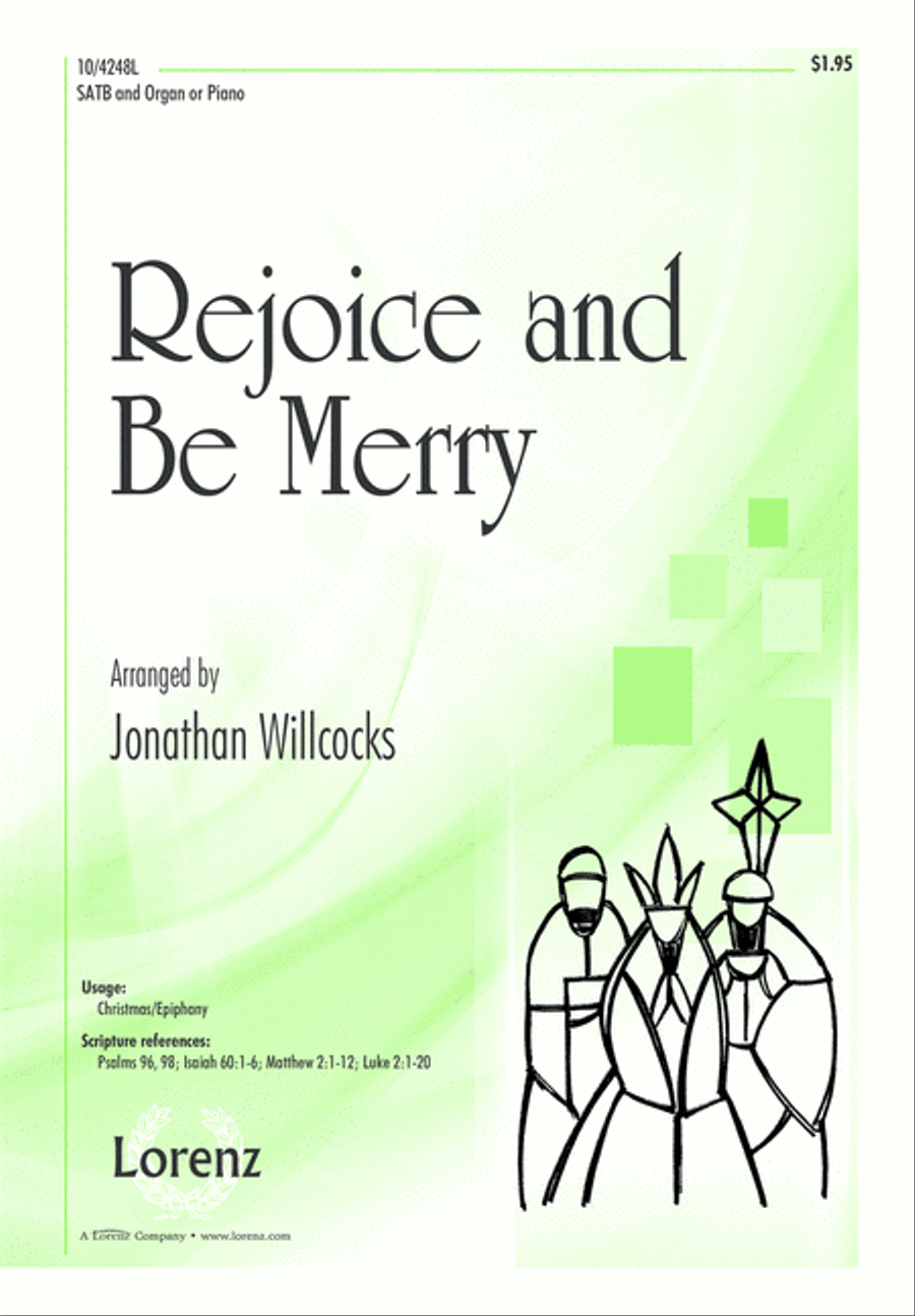 Rejoice and Be Merry 4-Part scores gallery preview page 2