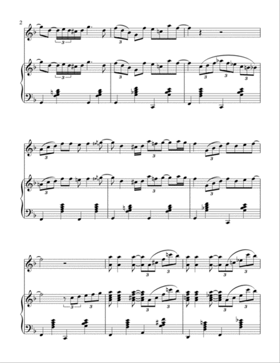 Love Me Tender Violin Solo scores gallery preview page 3