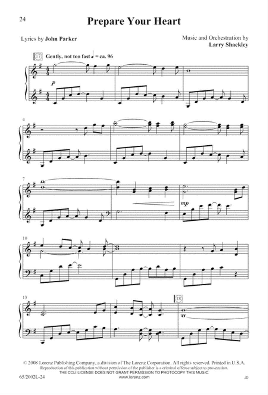 And This Shall Be a Sign And This Shall Be a Sign 4-Part scores gallery preview page 25