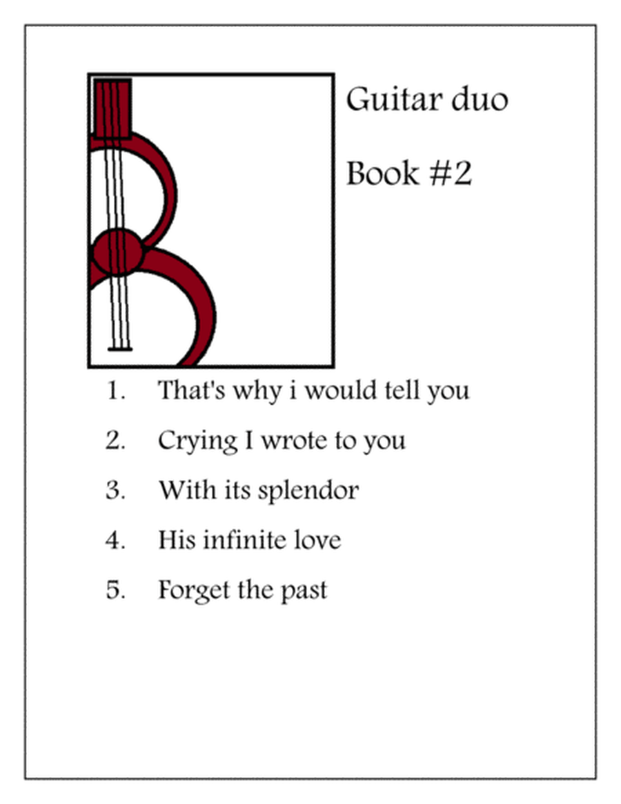 Guitar duets Book 2 image number null