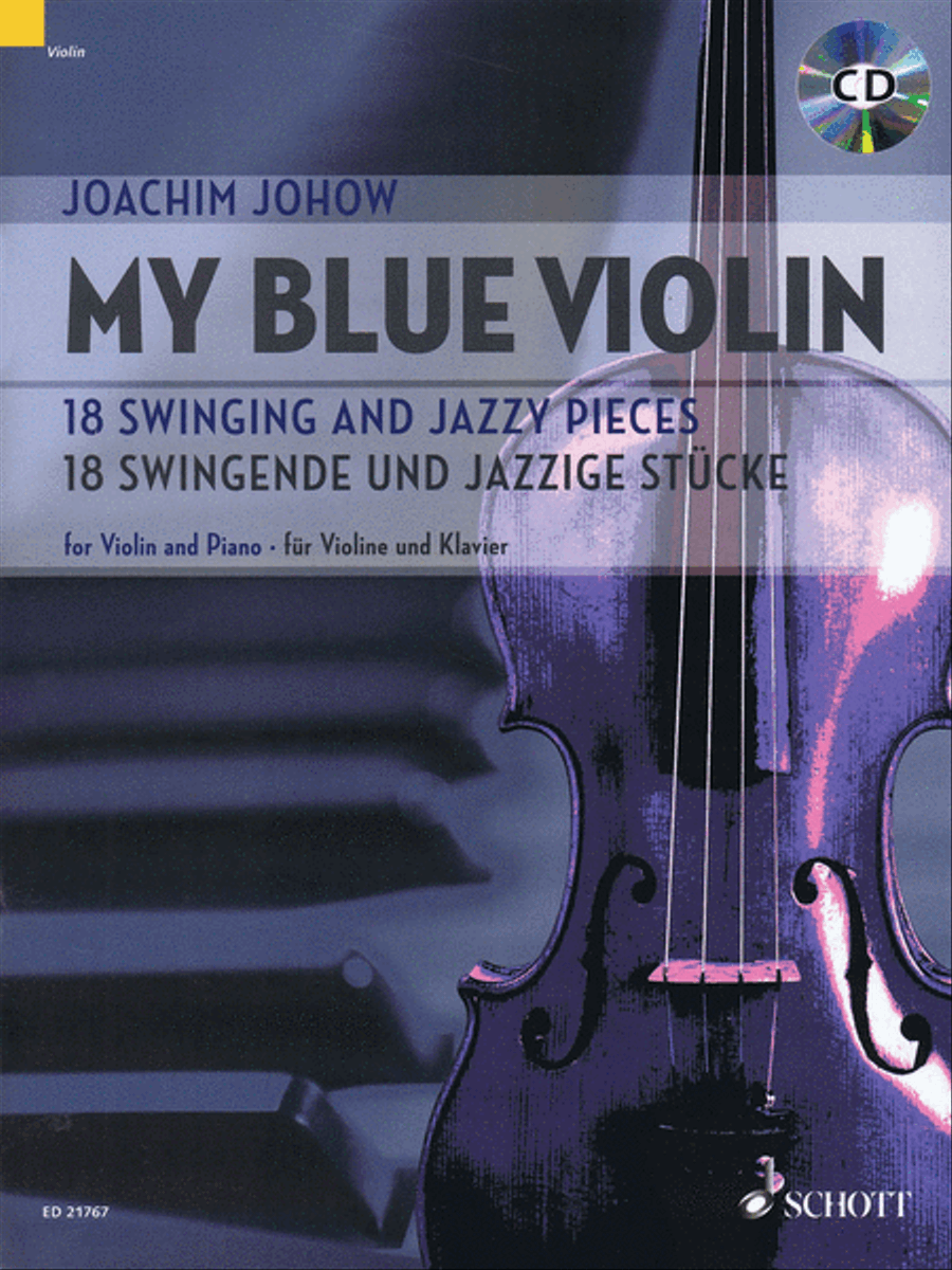 My Blue Violin – 18 Swinging and Jazzy Pieces Violin Solo scores gallery preview page 1