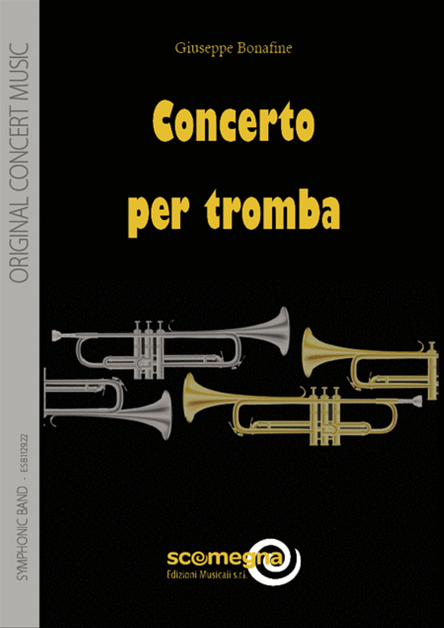 Trumpet Concerto Concert Band scores gallery preview page 1
