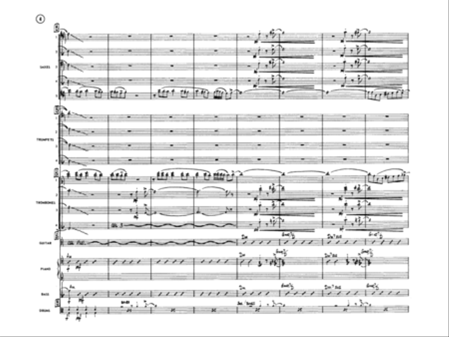 Superbone Meets The Badman Jazz Ensemble scores gallery preview page 5