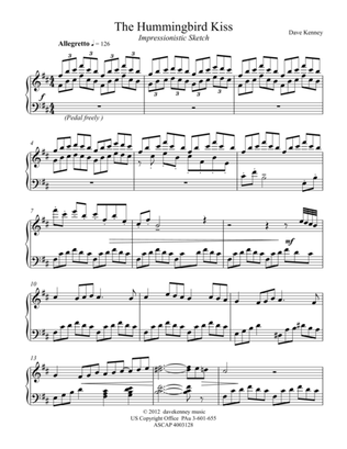 The Hummingbird Kiss (solo piano)