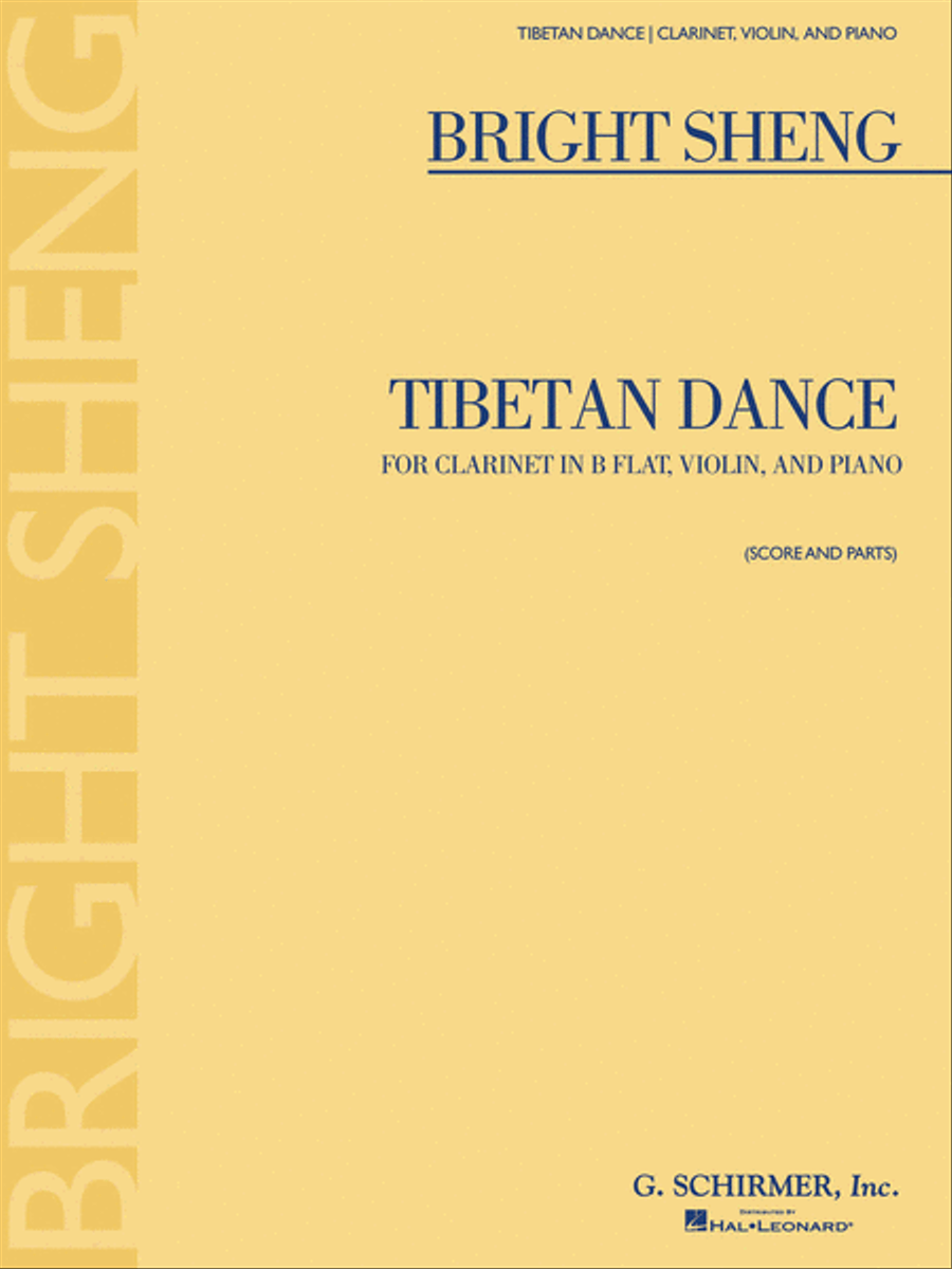 Tibetan Dance Clarinet scores gallery preview page 1