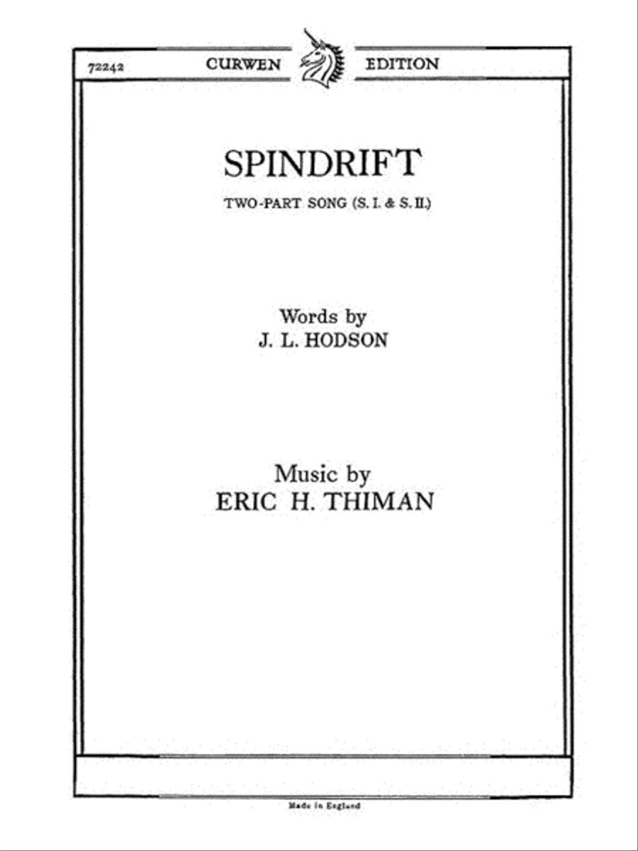 Spindrift 2-Part scores gallery preview page 1