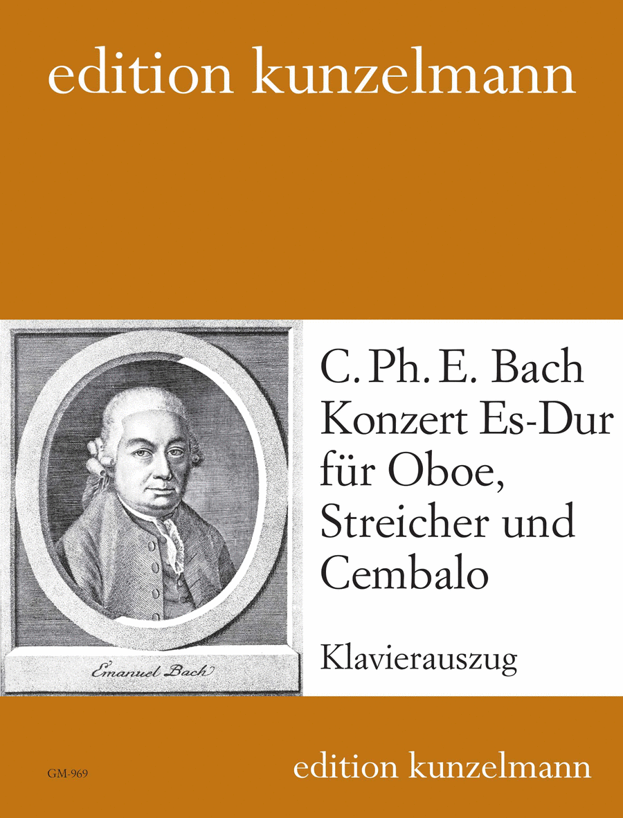 Concerto for oboe in E-flat major Piano scores gallery preview page 1
