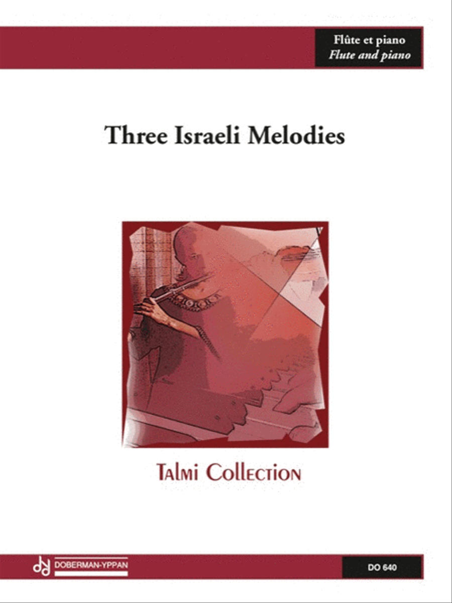 Three Israeli Melodies Flute Solo scores gallery preview page 1