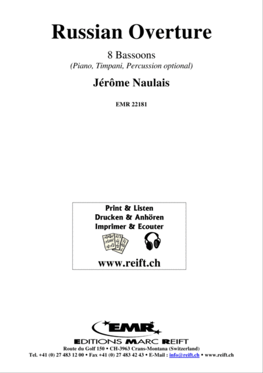 Russian Overture Bassoon scores gallery preview page 2