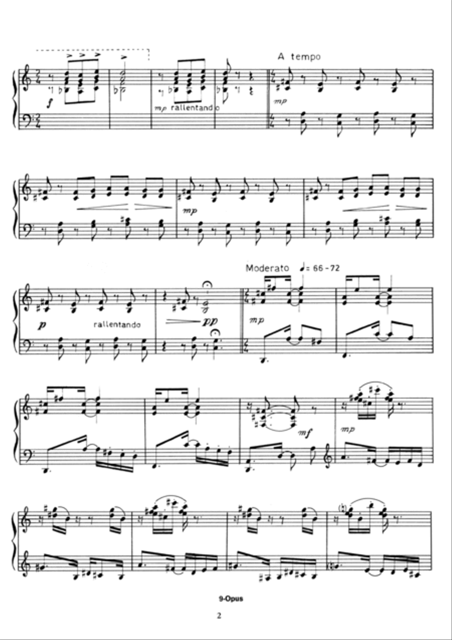 Suite n.3 Piano Solo scores gallery preview page 4