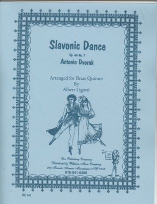 Book cover for Slavonic Dance Op. 46, No. 7 (Albert Ligotti)